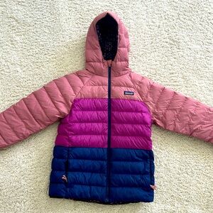 Patagonia down sweater hoodie reversible